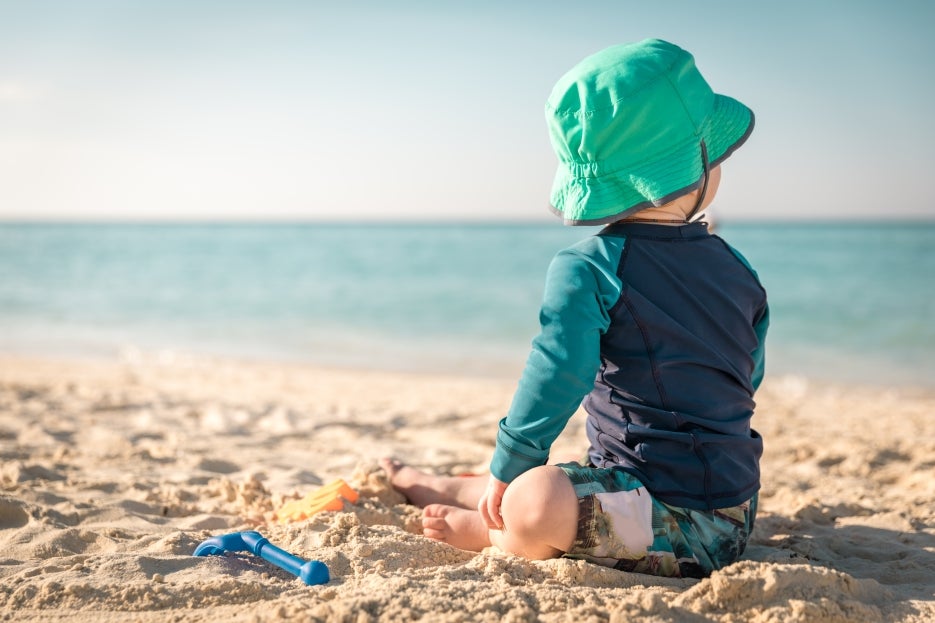 Infant sun protection