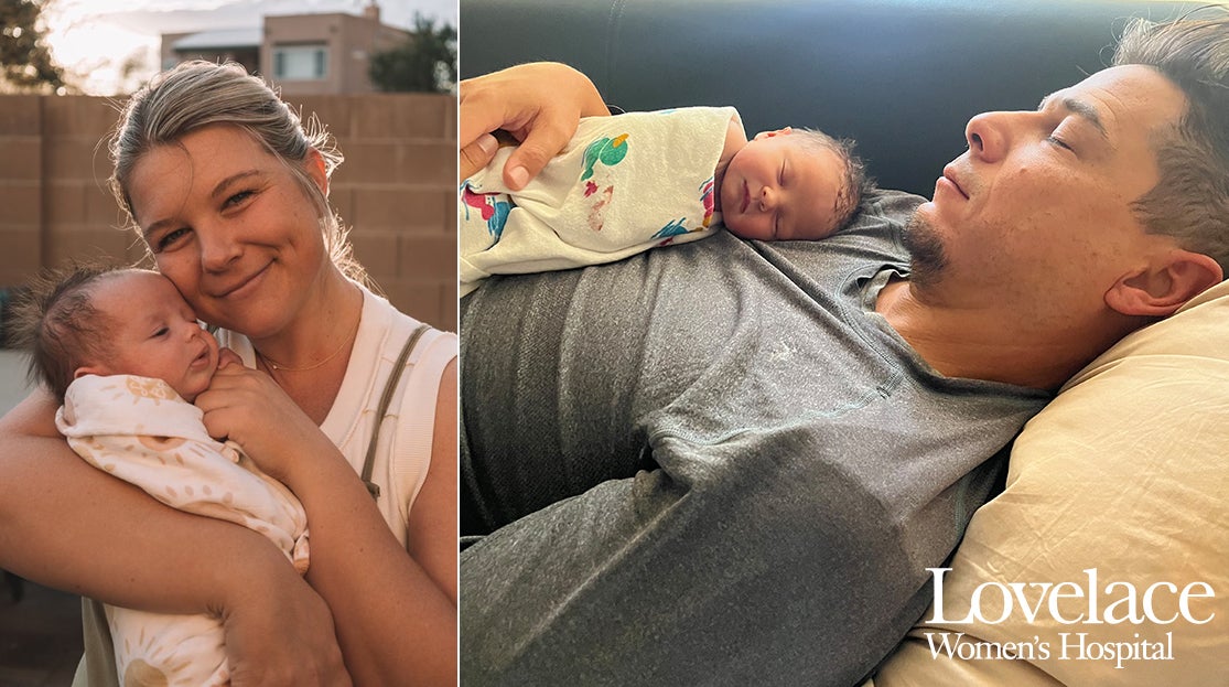 Expert care helps first-time mother navigate challenging delivery