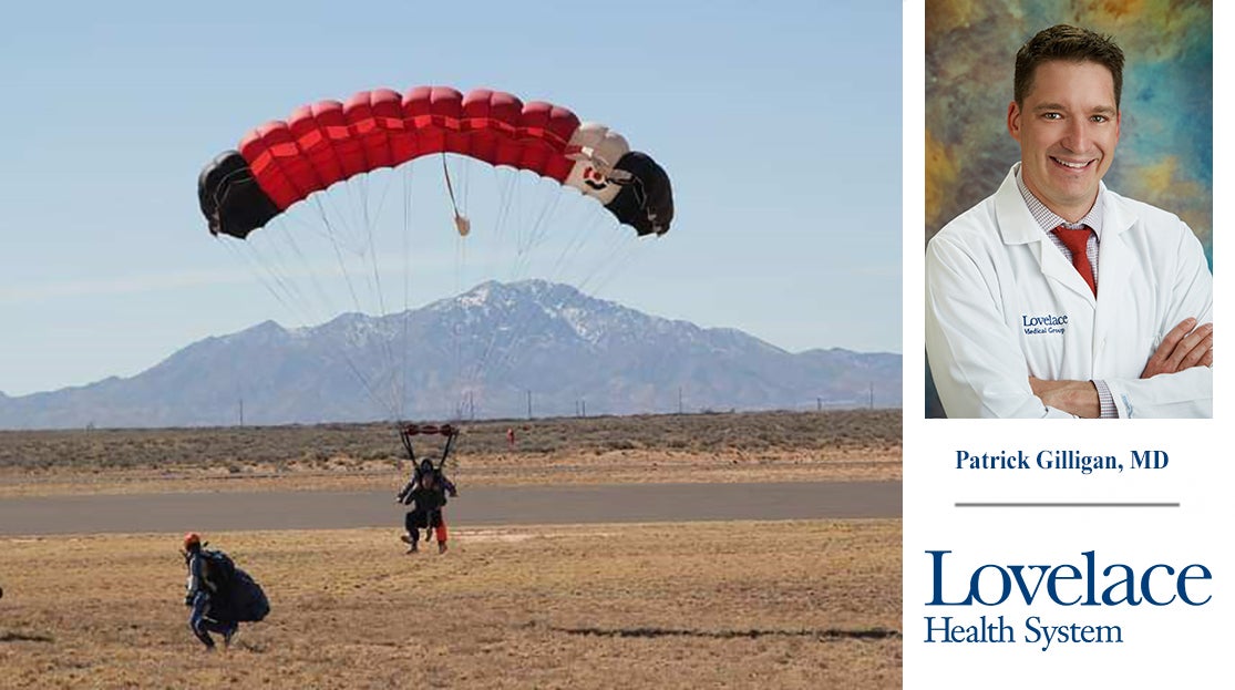 Skydiver considers three joint replacements in one year “a miracle”