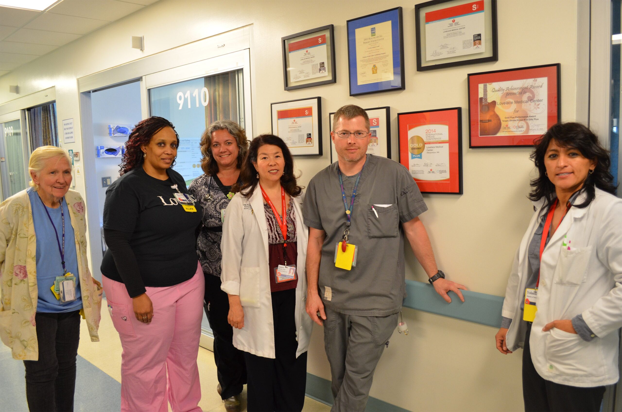 Lovelace Medical Center Stroke Team Recognized for Stroke Care