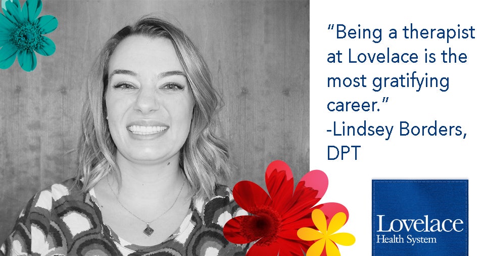 Physical therapist graduate finds experienced team and opportunity to build career at Lovelace