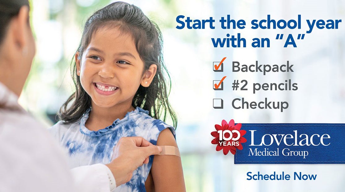 Back-to-school physical is important for your child’s good health