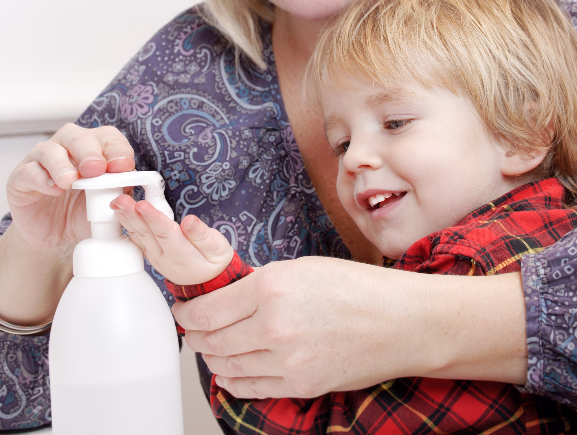 Over-sanitizing during cold and flu season