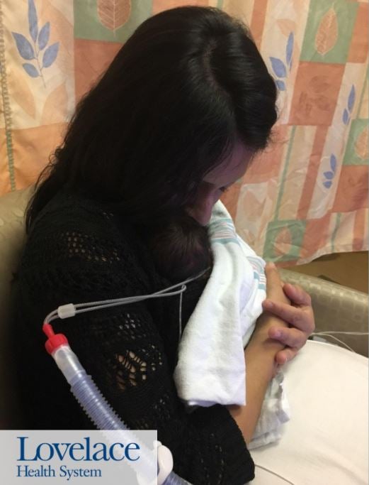 Mother and baby saved by efforts of two Lovelace hospitals